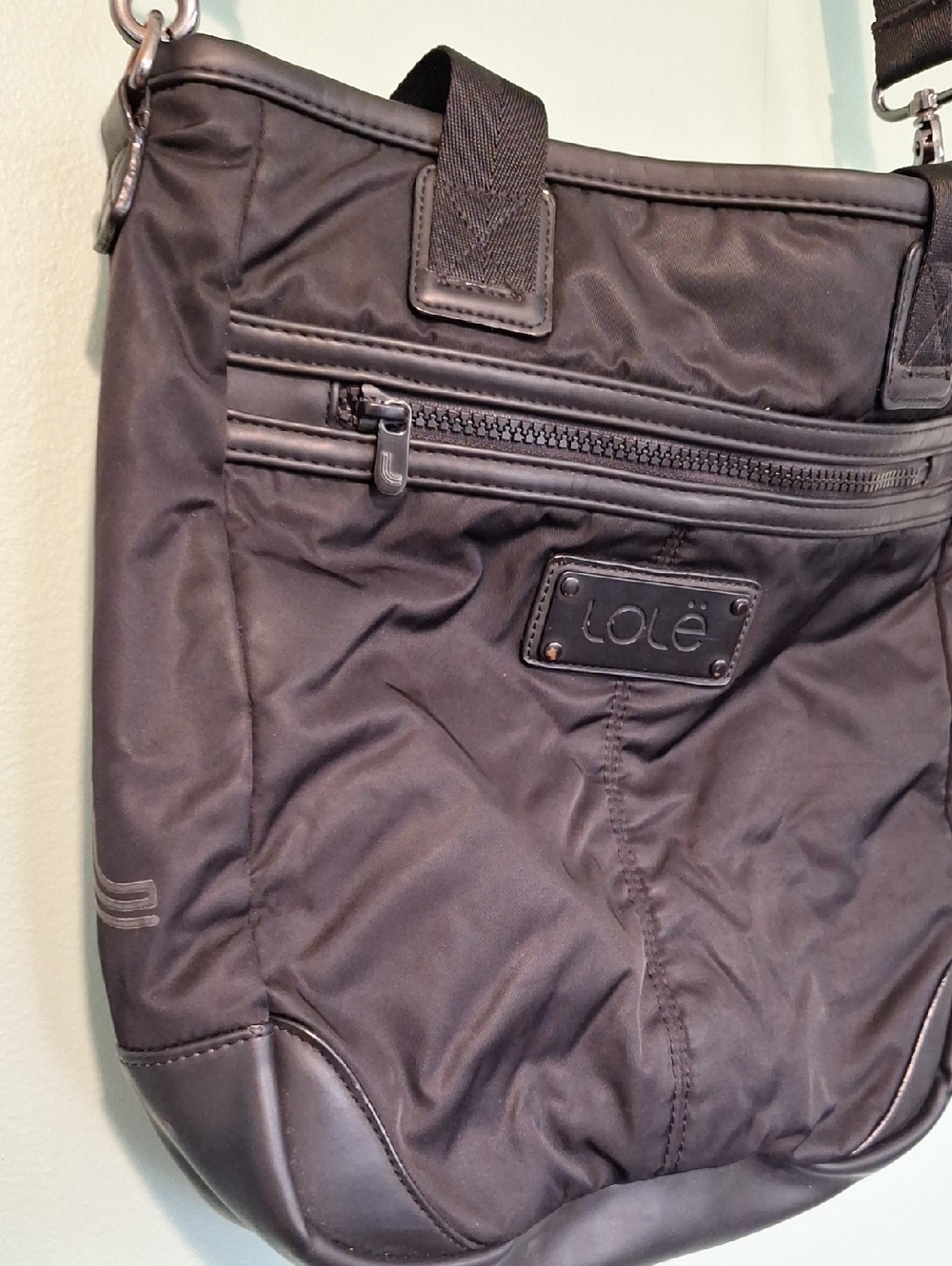 Lole Black Side Slung Purse - Picture 3 of 6